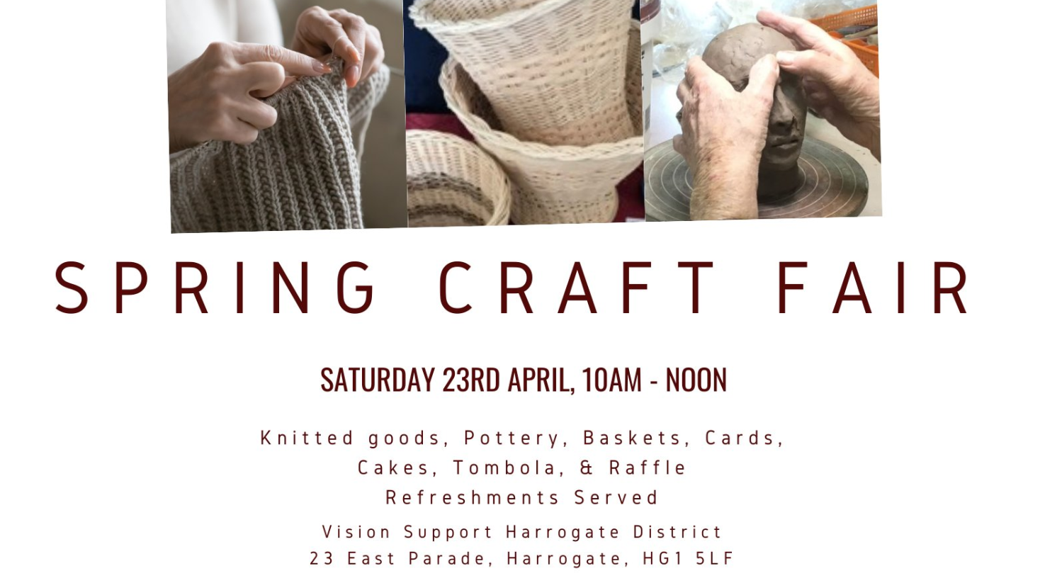 Spring Craft Fair Harrogate & District Community Action